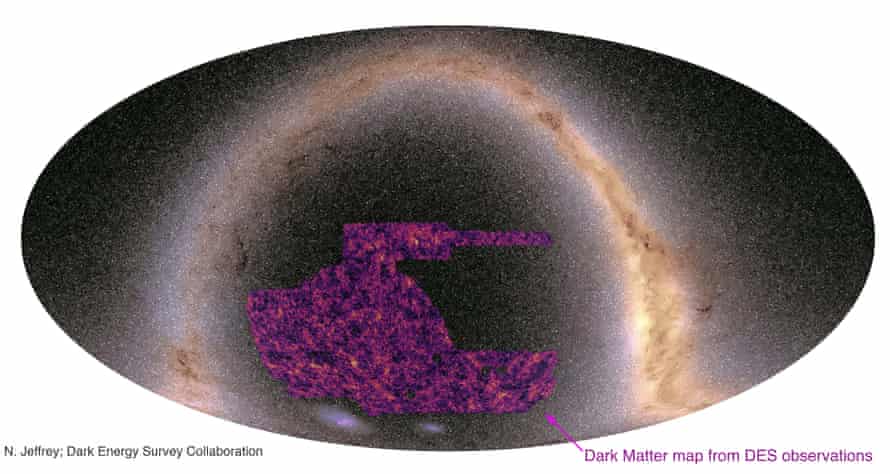 Astronomers create largest map of the universe’s dark matter / theguardian.com